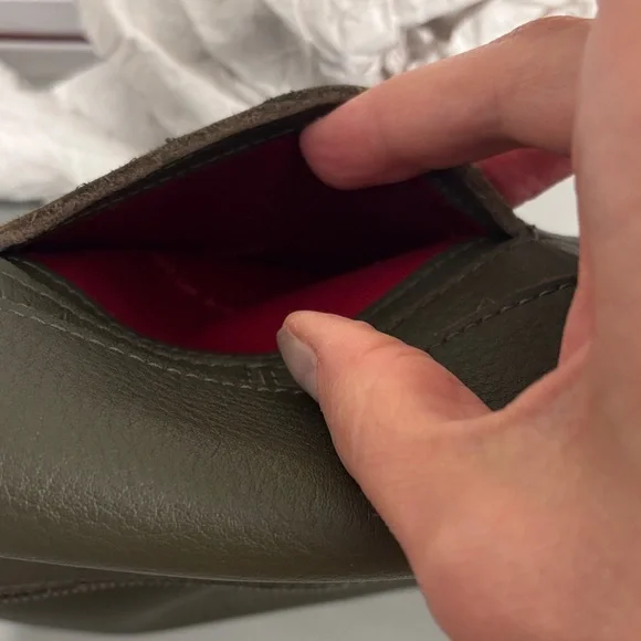 Hammitt Olive Green Leather VIP Medium with Gunmetal - Picture 8 of 8